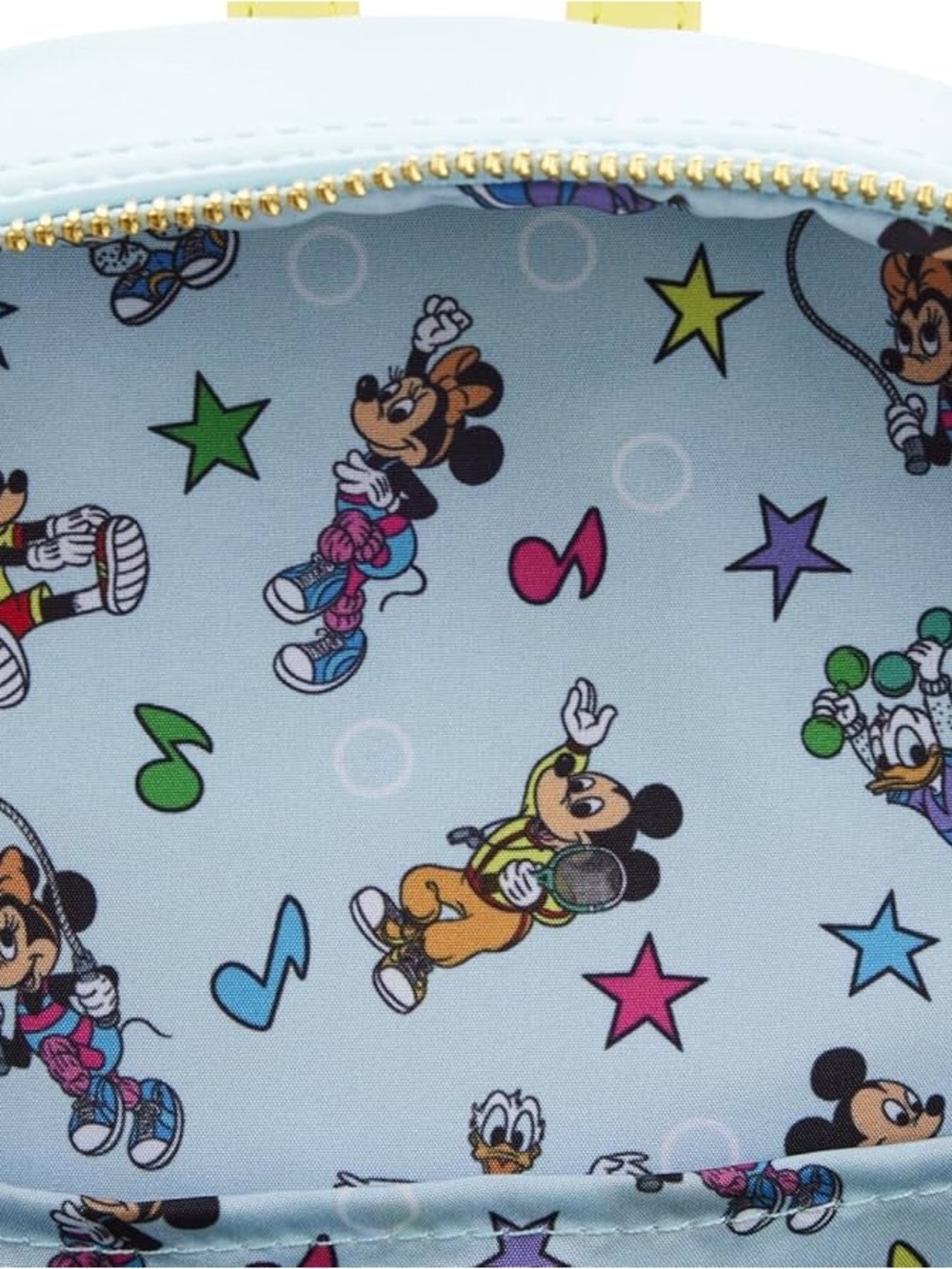 Loungefly Disney Mousercise Mini Backpack - Picture 8 of 8
